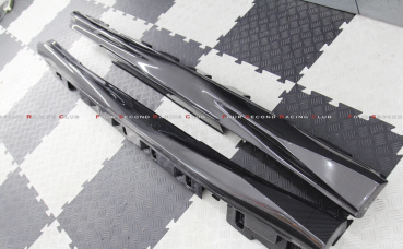 OEM style carbon side skirts