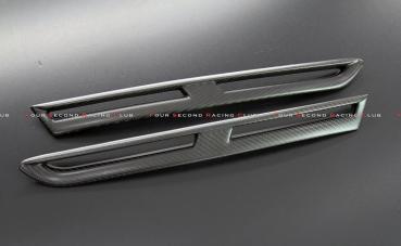 Nissan GT R35 Carbon Prepreg Fibre Front Fender Vents