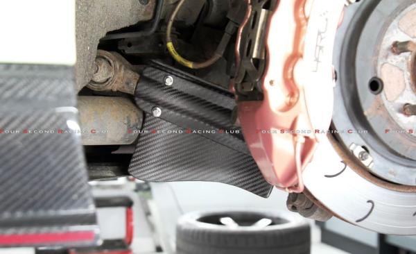GT-R35 Prepreg Carbon Hintere Bremsen-Kühlungsführung Kit