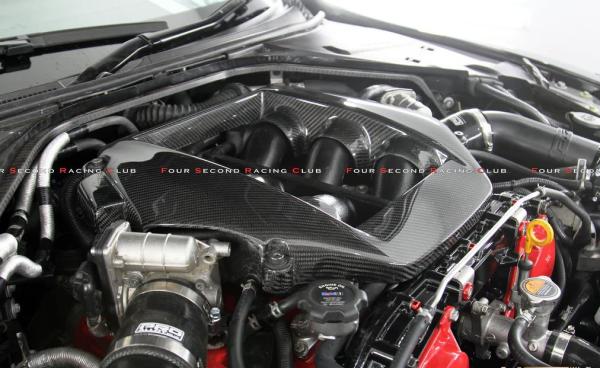 GT-R35 carbon fibre OEM style engine cover